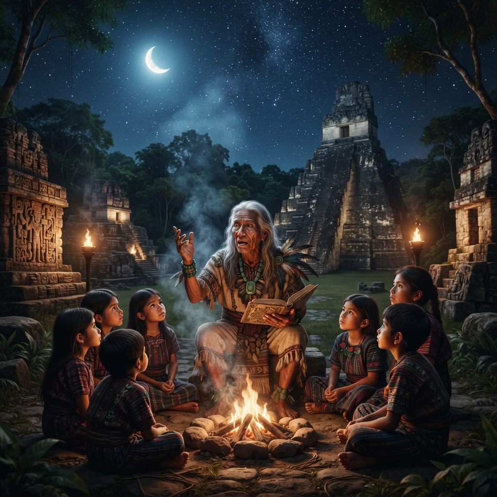 leyenda de los mayas