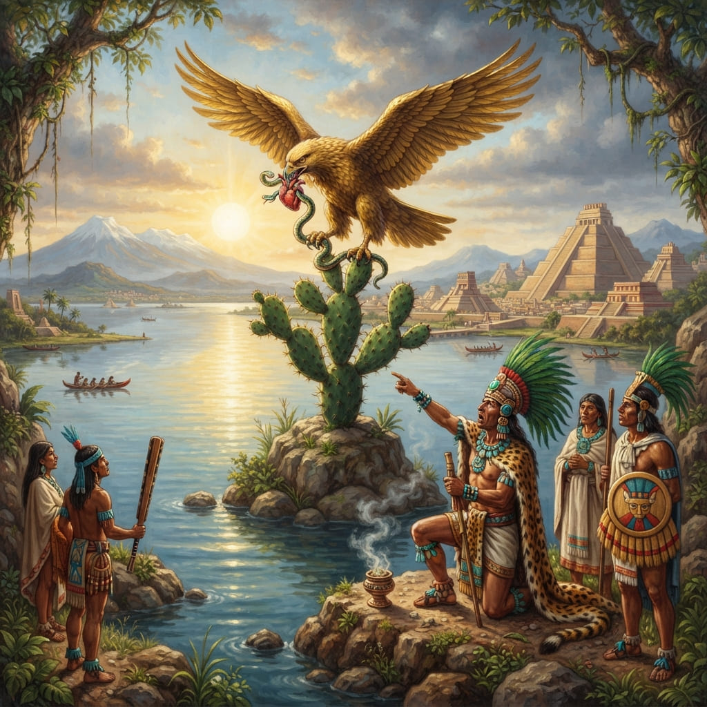 leyenda de los aztecas