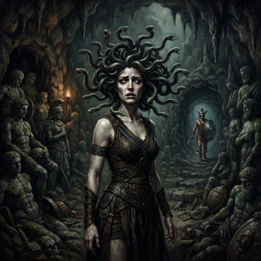 la leyenda de la medusa